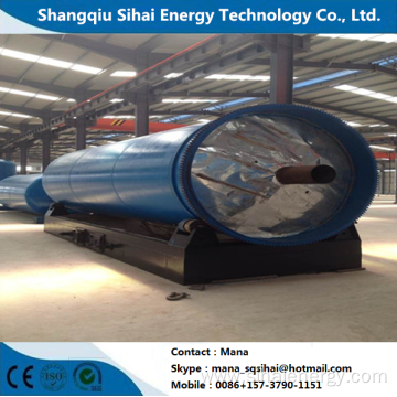 Pyrolysis plant for tire oil with CE ISO